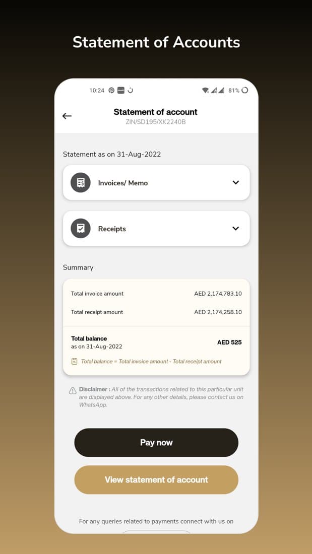 DamacLiving — layar aplikasi 3